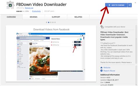 - Click on the <strong>extension</strong>’s icon. . Chrome extension facebook video downloader